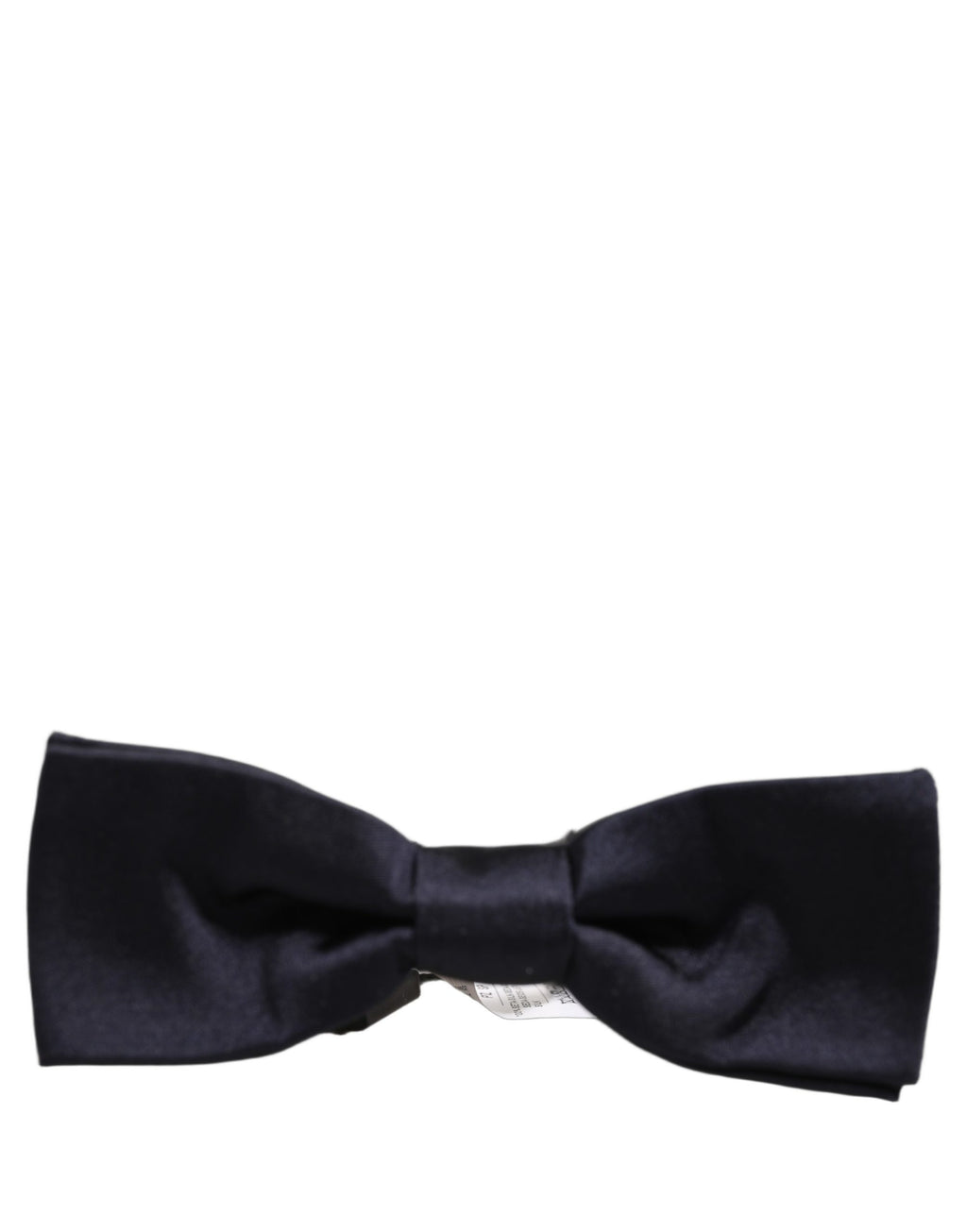 Men Dark Blue 100% Silk Adjustable Neck Papillon Bow Tie