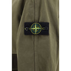 Bicolor Cotton Shell Jacket