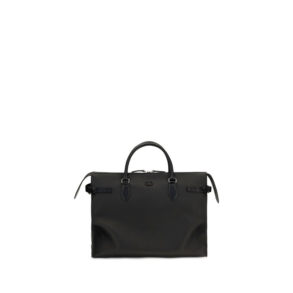 Black Calf Leather Bos Taurus Shoulder Bag