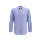 Blue Cotton Dress Shirt