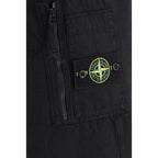 Black Cotton Cargo Pants