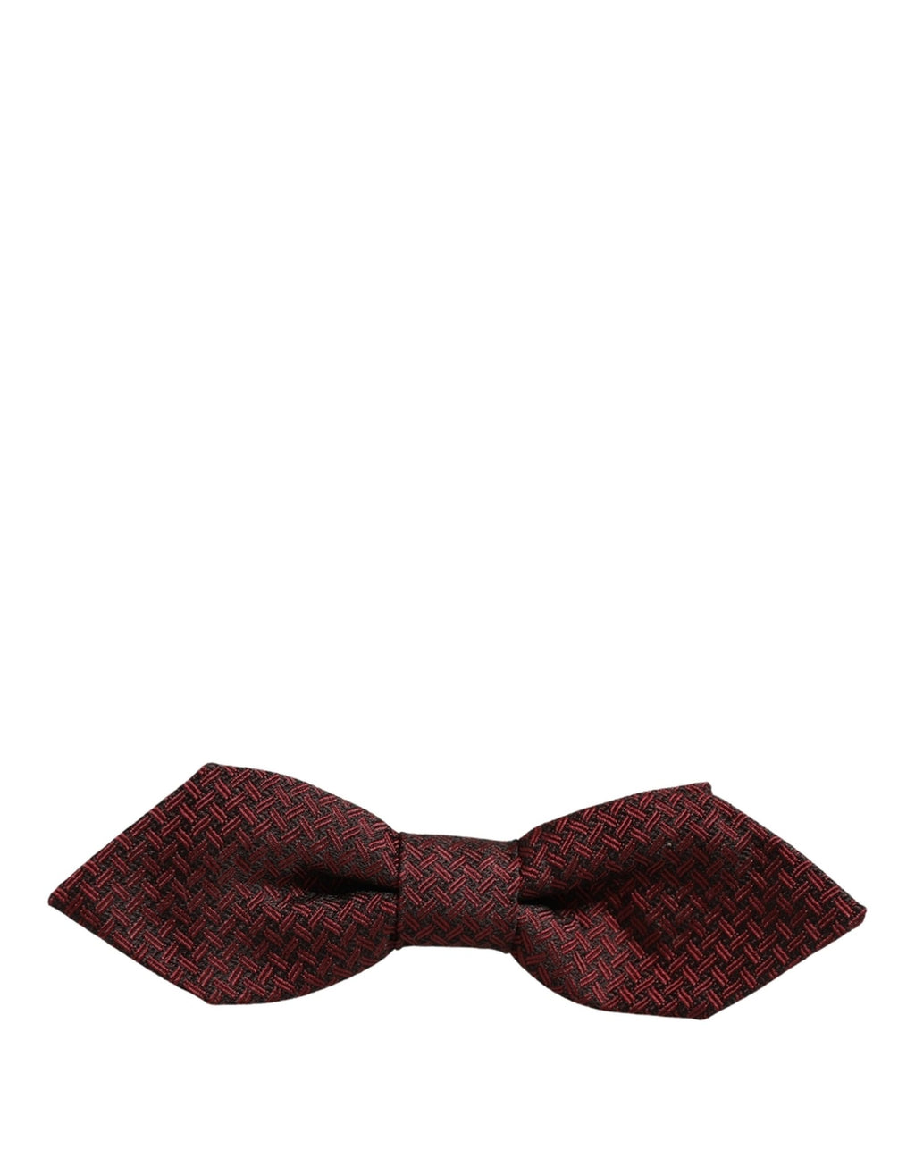 Men Red Silk Fantasy Adjustable Neck Papillon Bow Tie