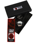 Black Kaisen Satoru Gojo Charm Metal Keychain Keyring