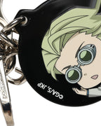 Black Kaisen Kento Nanami Charm Metal Keychain Keyring