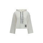 White Cotton Sweatshirt