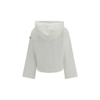 White Cotton Sweatshirt