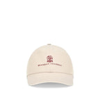 Beige Cotton Cap (Baseball Hat)