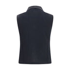 Black Recycled Cotton Polo Shirt