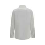 White Cotton Dress Shirt