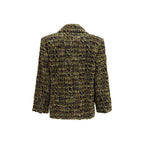 Multicolor Wool Oves Aries Full-Length Jacket