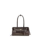 Brown Calf Leather Bos Taurus Shoulder Bag