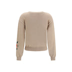 Beige Cotton Cardigan