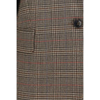 Brown Wool Oves Aries Blazer