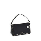 Black Calf Leather Bos Taurus Shoulder Bag
