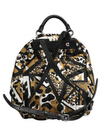 Multicolor Star Nylon School Travel Backpack Borse Bag