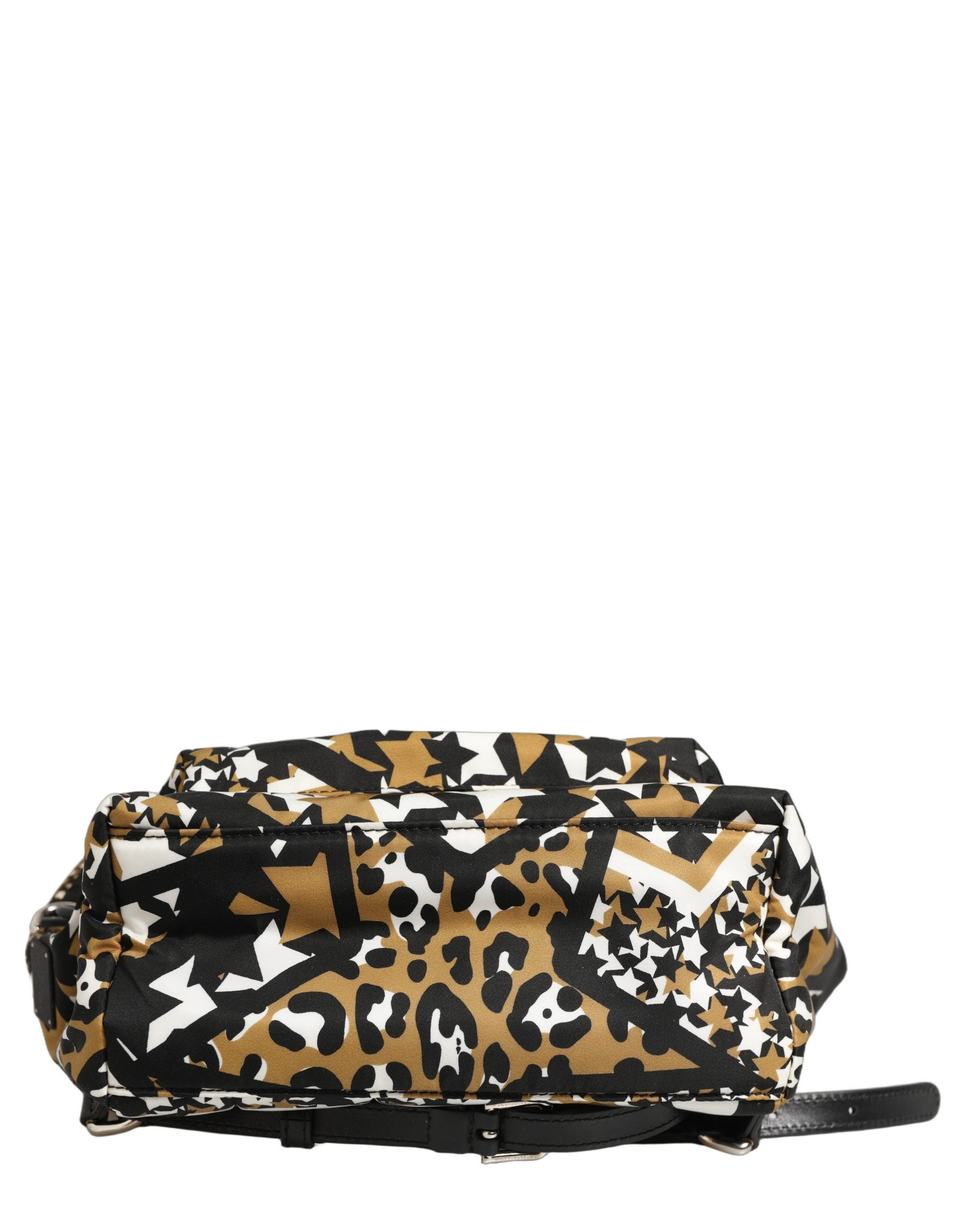 Multicolor Star Nylon School Travel Backpack Borse Bag