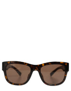 DG4390F Brown Acetate Frame Polarized Lenses Sunglasses