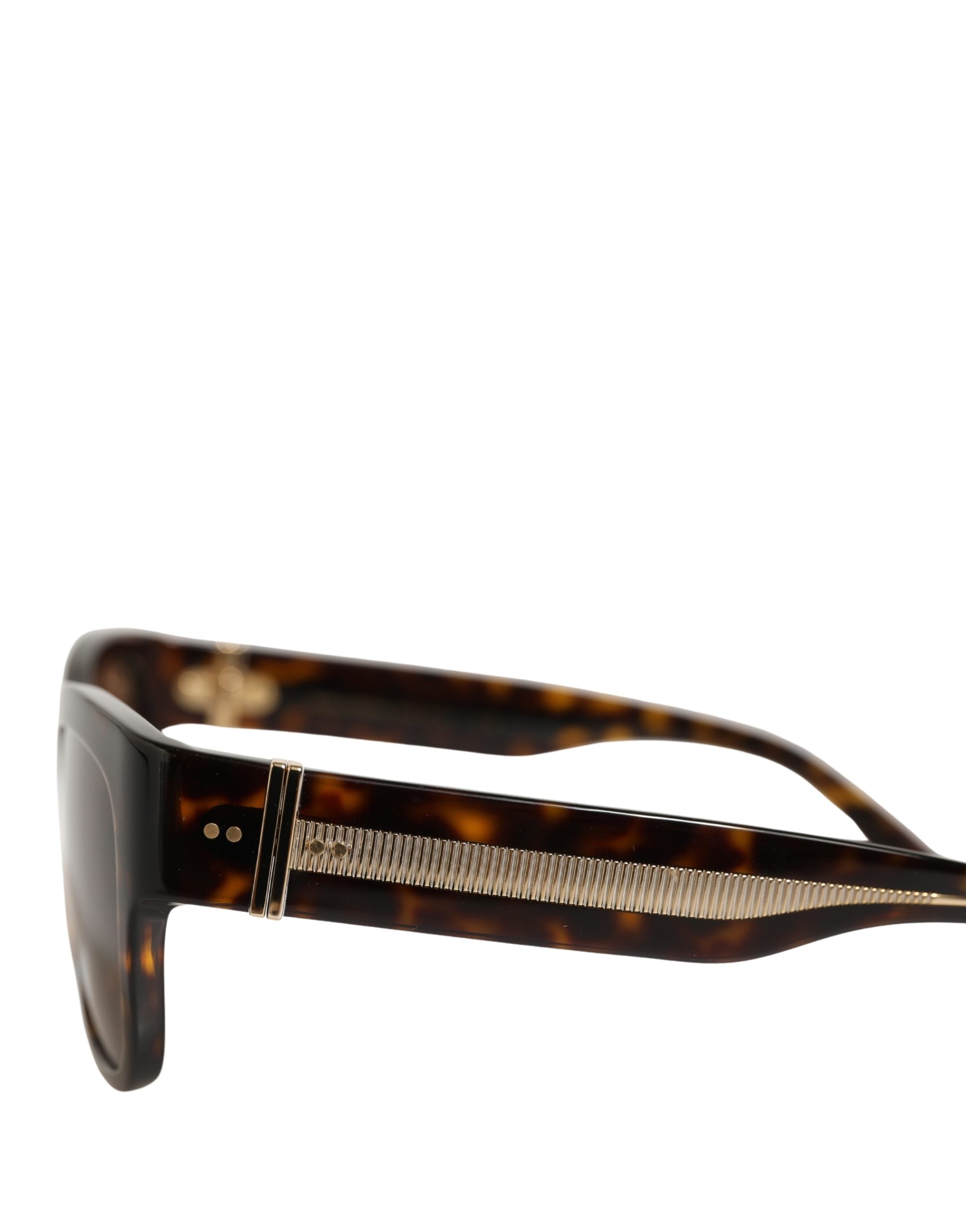 DG4390F Brown Acetate Frame Polarized Lenses Sunglasses