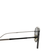 Women DG2262 Black Metal Square Frame Eyewear Sunglasses