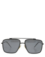 Women DG2262 Black Metal Square Frame Eyewear Sunglasses