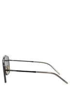Women DG2262 Black Metal Square Frame Eyewear Sunglasses