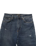 Blue Cotton Stretch Skinny Denim Trouser Jeans
