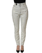 Light Blue Cotton Stretch Skinny Denim Jeans