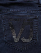 Blue High Waist Skinny Denim Trouser Jeans