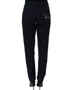 Blue High Waist Skinny Denim Trouser Jeans