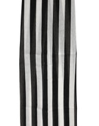 Black White Stripes Tights Stocking Pantyhose Socks