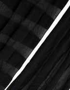 Black Nylon Stripes Tights Stockings Pantyhose Socks