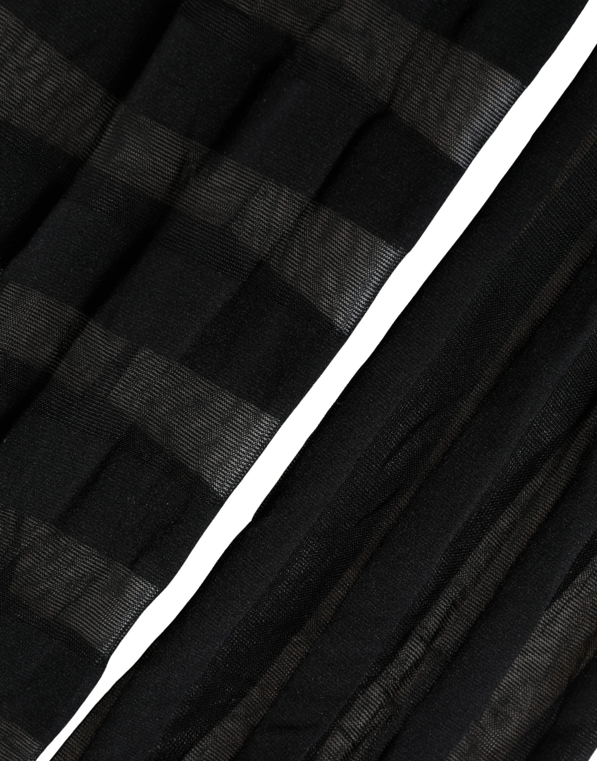 Black Nylon Stripes Tights Stockings Pantyhose Socks