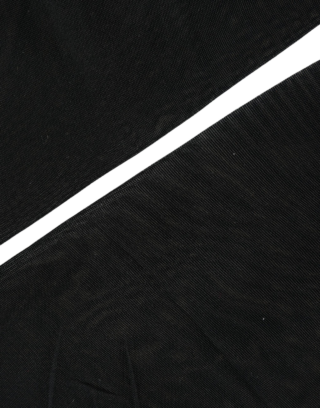Black Nylon Logo Calf Long Women Accessory Socks