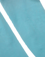 Light Blue Nylon Thigh High Women Accessory Socks