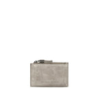 Gray Calf Leather Bos Taurus Wallet
