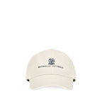 White Silk Cap (Baseball Hat)