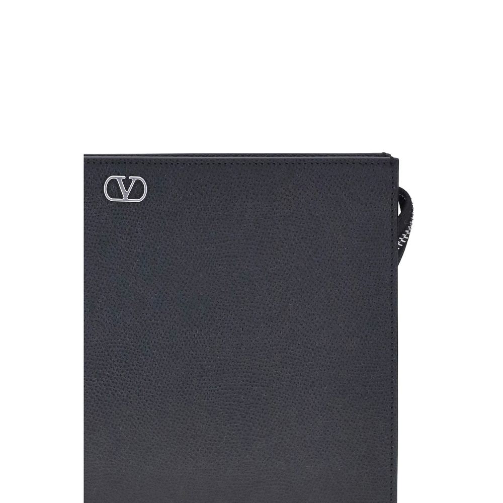 Black Calf Leather Bos Taurus Wallet