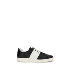 Black Calf Leather Bos Taurus Sneakers