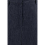 Blue Cotton Jeans Denim