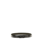 Black Calf Leather Bos Taurus Regular Belt