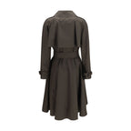 Bicolor Cotton Coat