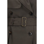 Bicolor Cotton Coat