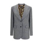 Gray Wool Oves Aries Blazer