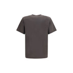 Brown Silk T-Shirt