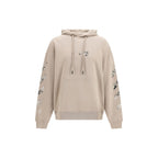 Beige Cotton Sweatshirt