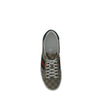 Beige Polyethylene Low Top Sneakers