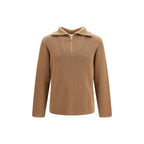 Brown Wool Oves Aries Sweatshirt