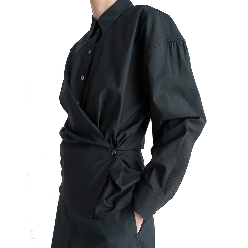 Black Polyamide Shirt