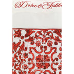 White Silk Pattern Shirt