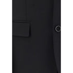 Black Wool Oves Aries Two-Piece Suit